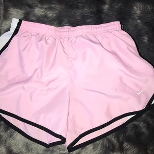 Nike running shorts.